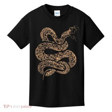 King Cobra Hissing Distressed Snake Lover Gift Kids T-Shirt