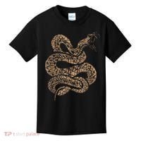 King Cobra Hissing Distressed Snake Lover Gift Kids T-Shirt thumb 0