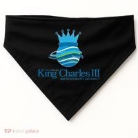 King Charles III Improvement District USA-Made Doggie Bandana thumb 0