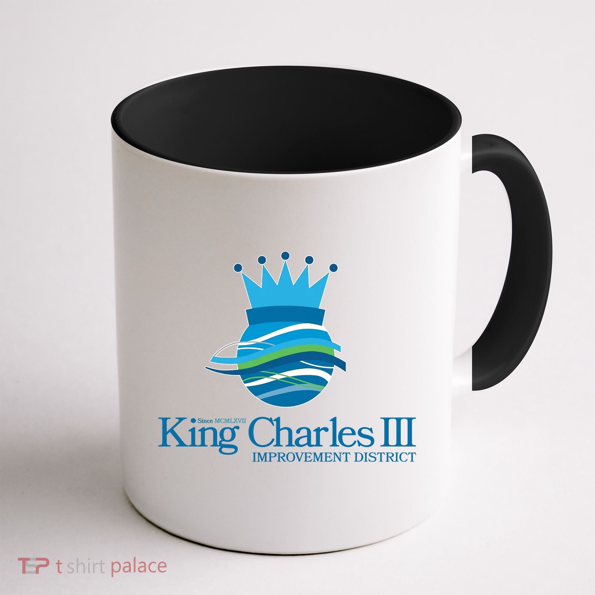 King Charles III Improvement District Coffee Mug