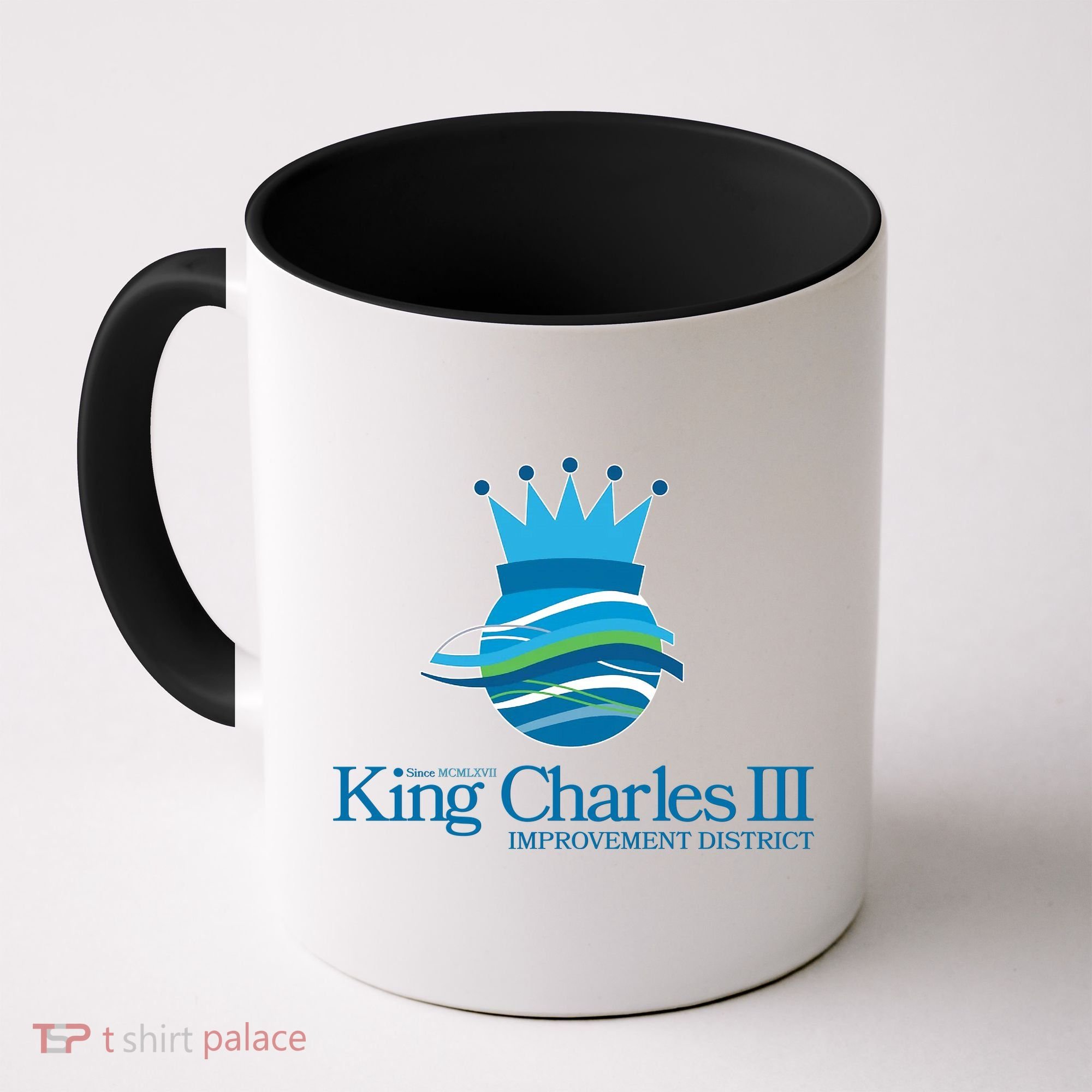 King Charles III Improvement District Coffee Mug