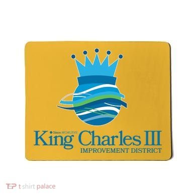 King Charles III Improvement District Mousepad
