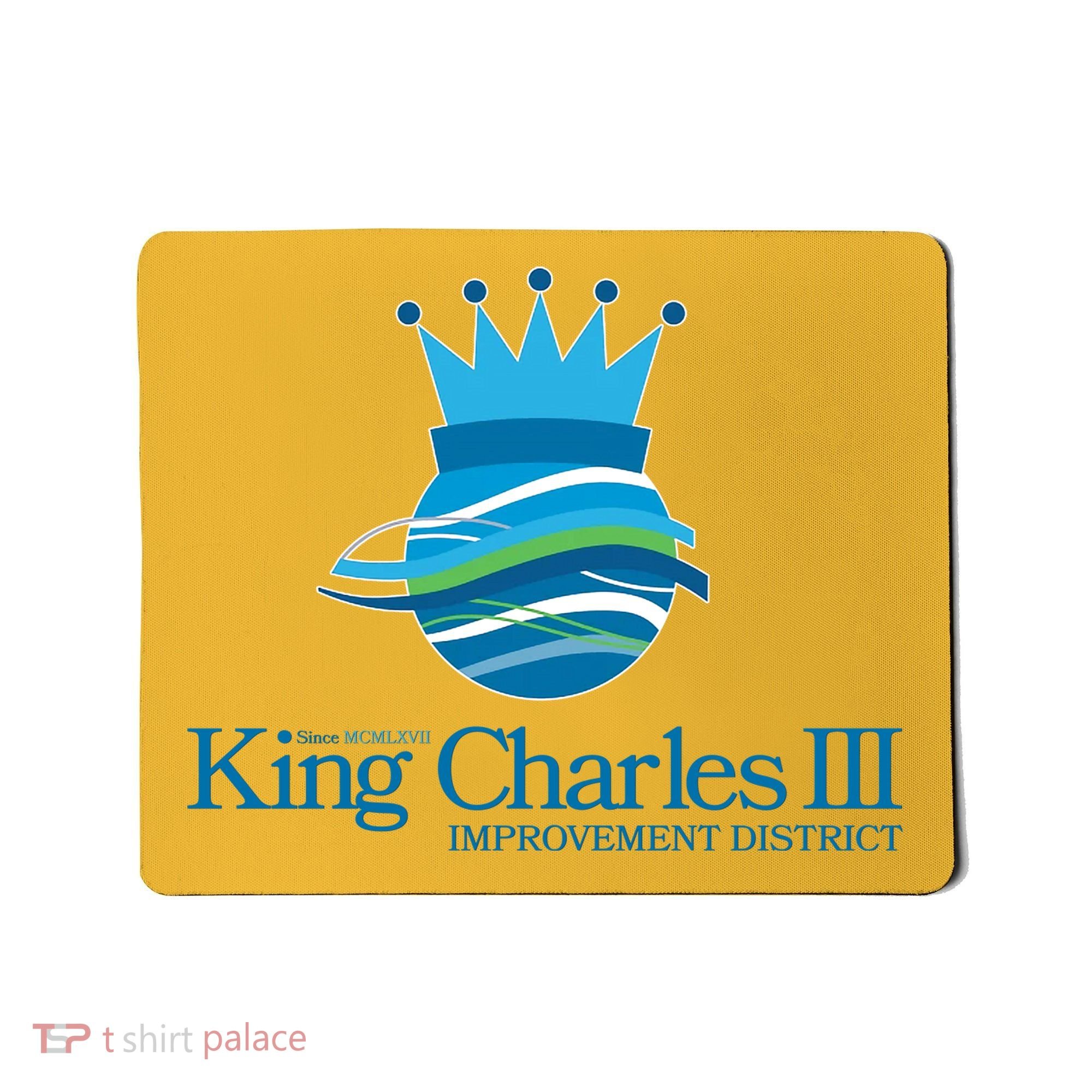 King Charles III Improvement District Mousepad