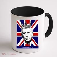 King Charles Iii Funny Gift Union Jack Royal Family Great Gift Coffee Mug thumb 1