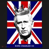 King Charles Iii Funny Gift Union Jack Royal Family Great Gift Ornament thumb 1