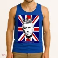 King Charles Iii Funny Gift Union Jack Royal Family Great Gift Tank Top thumb 3