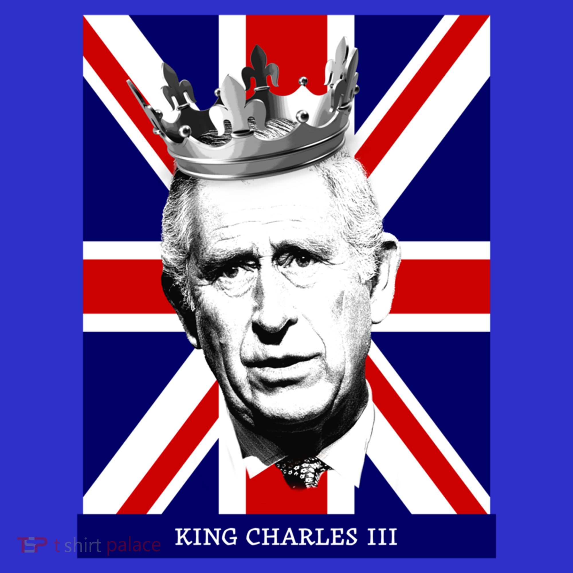 King Charles Iii Funny Gift Union Jack Royal Family Great Gift Tote Bag