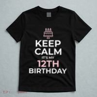Keep Calm It's My Birthday 12th 12 Year Old T-Shirt thumb 5