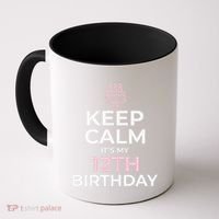 Keep Calm It's My Birthday 12th 12 Year Old Coffee Mug thumb 0