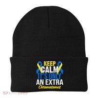 Keep Calm Its Only An Extra Chromosomes Down Syndrome Beanie thumb 0