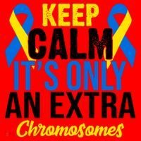 Keep Calm Its Only An Extra Chromosomes Down Syndrome Santa Hat thumb 1