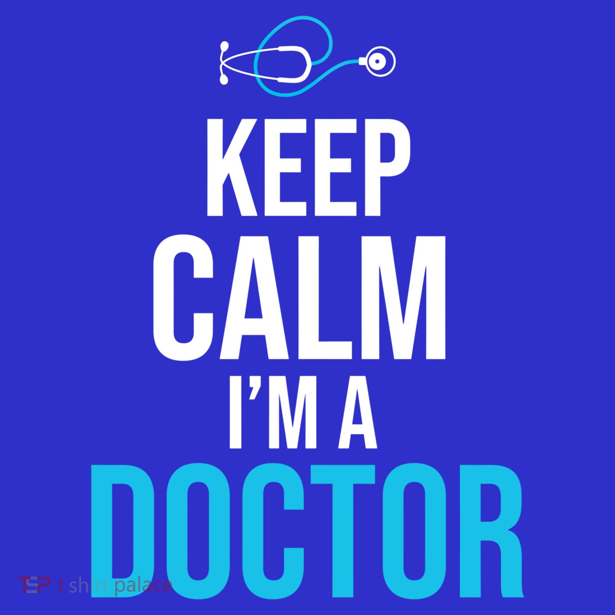 Keep Calm I'm A Doctor Funny Gift Medical Student Gift Sweatshirt