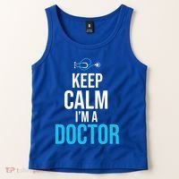 Keep Calm I'm A Doctor Funny Gift Medical Student Gift Tank Top thumb 2