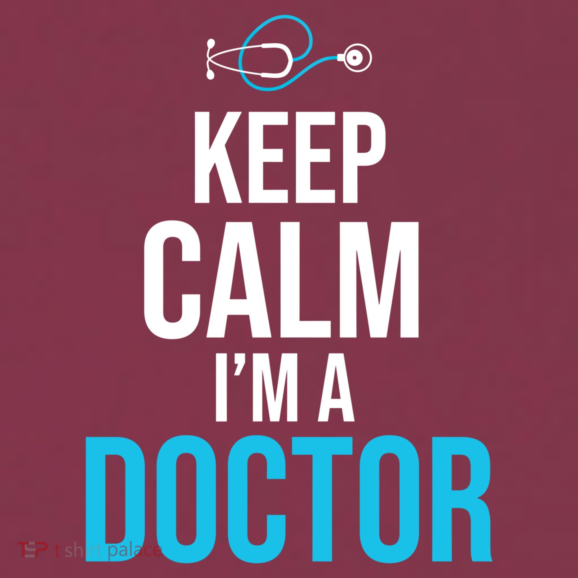 Keep Calm I'm A Doctor Funny Gift Medical Student Gift 16oz Travel Tumbler