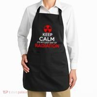 Keep Calm Its My Last Day Of Radiation Treatment Gift Apron thumb 2