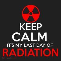 Keep Calm Its My Last Day Of Radiation Treatment Gift Beanie thumb 2