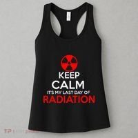 Keep Calm Its My Last Day Of Radiation Treatment Gift Women's Tank Top thumb 3