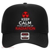 Keep Calm Its My Last Day Of Radiation Treatment Gift Hat thumb 0