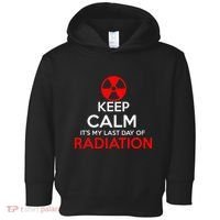 Keep Calm Its My Last Day Of Radiation Treatment Gift Toddler Hoodie thumb 0