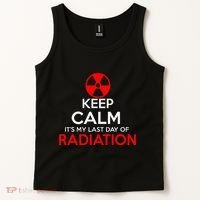 Keep Calm Its My Last Day Of Radiation Treatment Gift Tank Top thumb 2