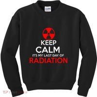 Keep Calm Its My Last Day Of Radiation Treatment Gift Kids Sweatshirt thumb 0