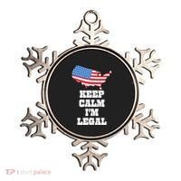 Keep Calm IM Legal Ornament thumb 0