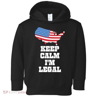 Keep Calm IM Legal Toddler Hoodie
