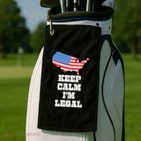 Keep Calm IM Legal Golf Towel thumb 2