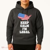 Keep Calm IM Legal Hoodie thumb 2