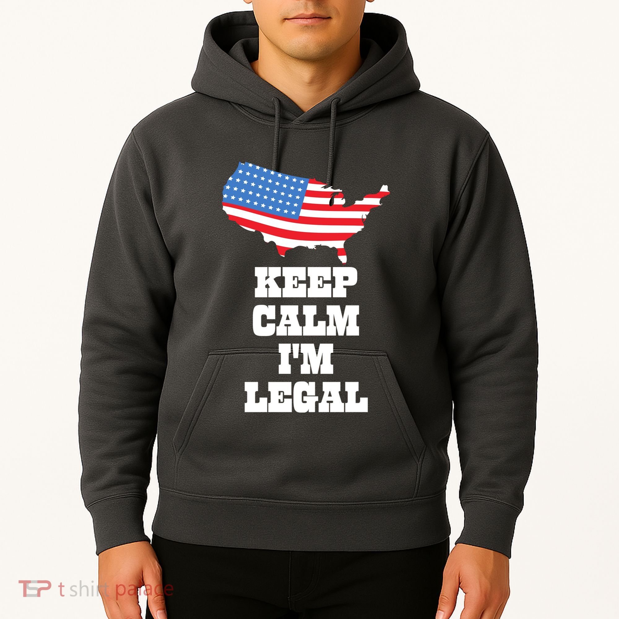 Keep Calm IM Legal Hoodie