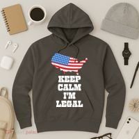 Keep Calm IM Legal Hoodie thumb 3