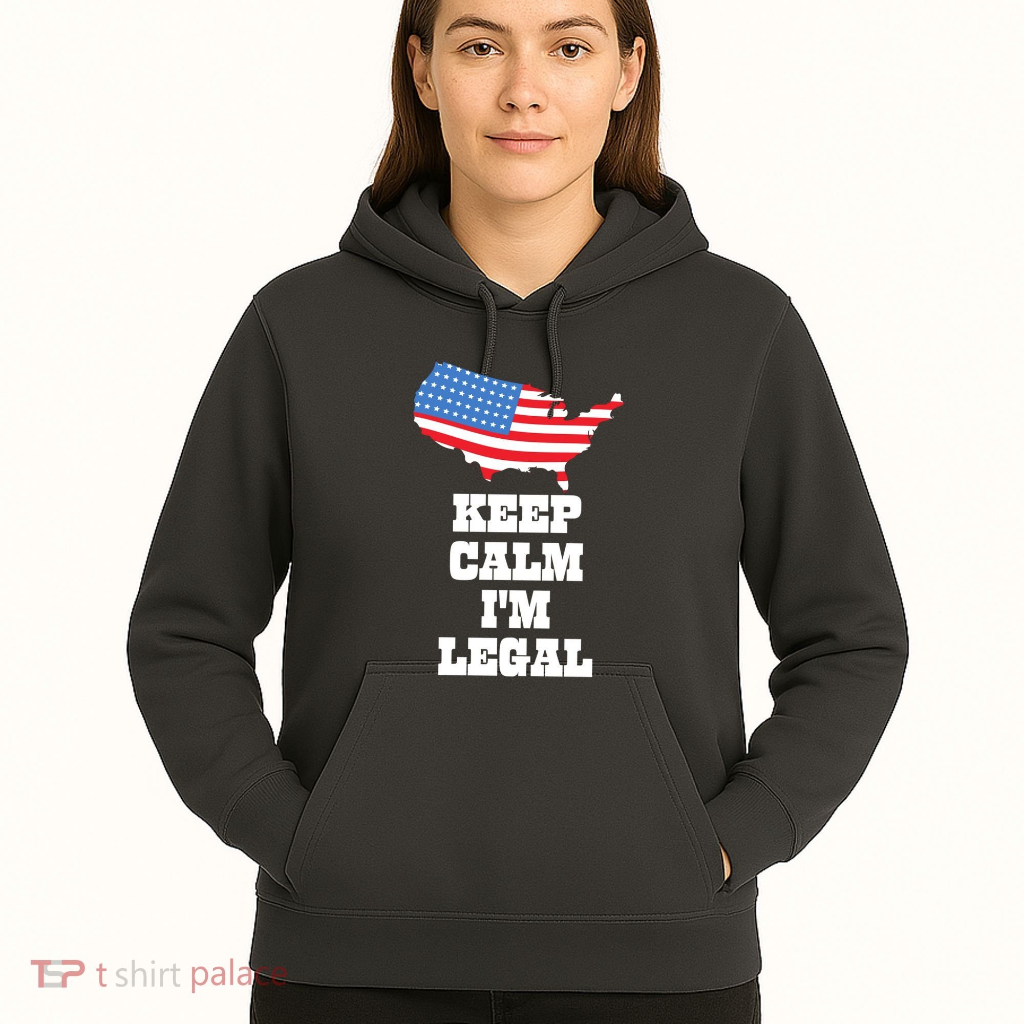 Keep Calm IM Legal Hoodie