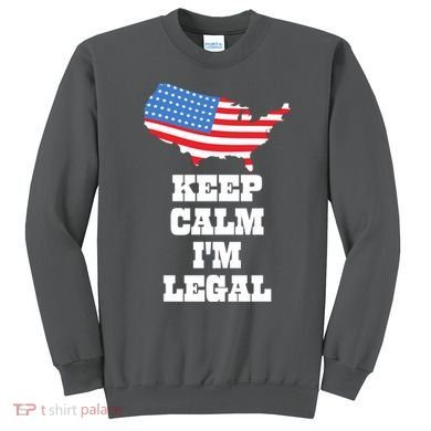 Keep Calm IM Legal Sweatshirt