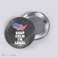 Keep Calm IM Legal Button thumb 0