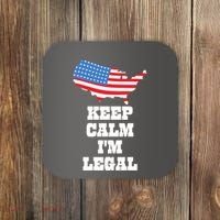 Keep Calm IM Legal Coaster thumb 0