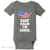 Keep Calm IM Legal Baby Bodysuit thumb 0