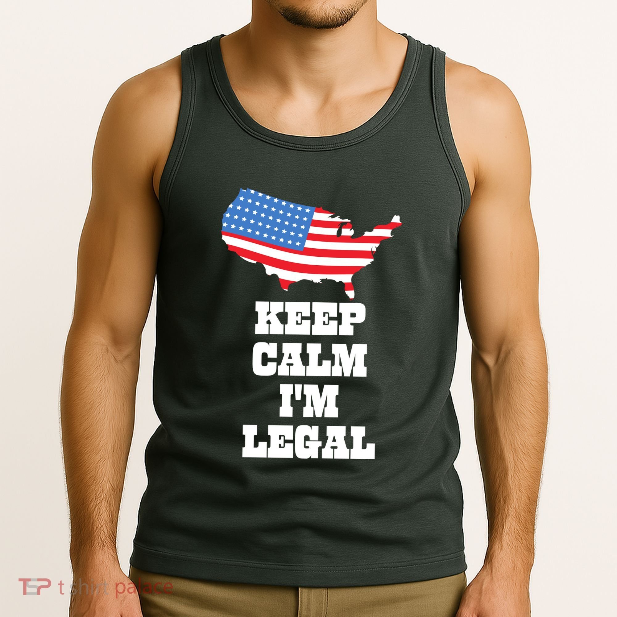 Keep Calm IM Legal Tank Top