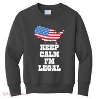 Keep Calm IM Legal Kids Sweatshirt thumb 0