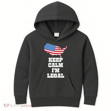 Keep Calm IM Legal Kids Hoodie