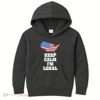 Keep Calm IM Legal Kids Hoodie thumb 0