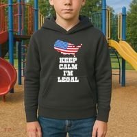 Keep Calm IM Legal Kids Hoodie thumb 2