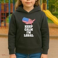 Keep Calm IM Legal Kids Hoodie thumb 3