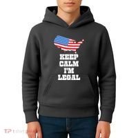 Keep Calm IM Legal Kids Hoodie thumb 4