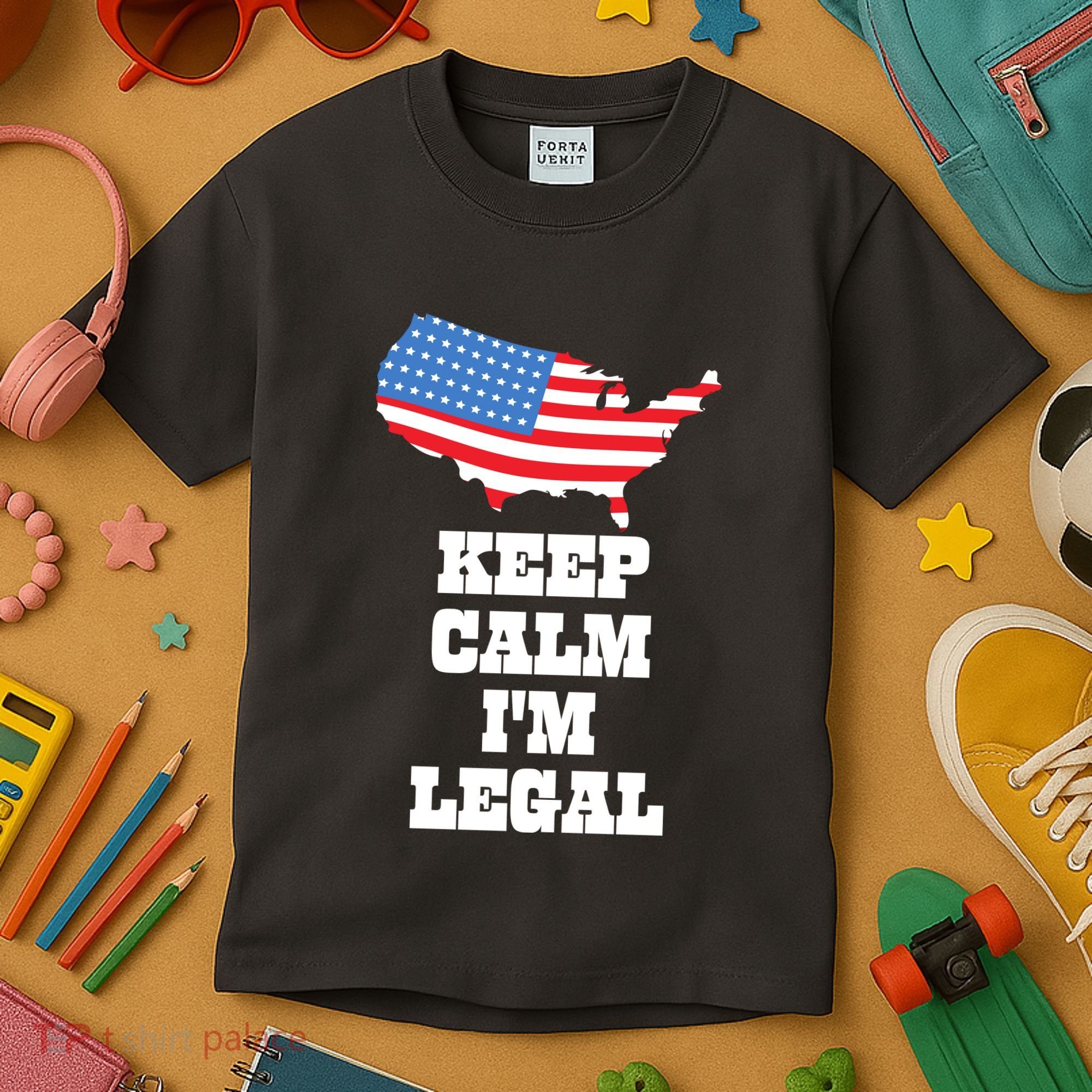 Keep Calm IM Legal Kids T-Shirt