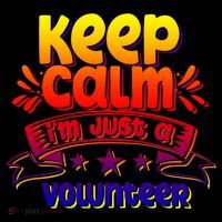 Keep Calm I'm Just A Volunteer Job Volunteering Volunteers Gift Coffee Mug thumb 5