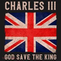 King Charles III God Save The King Monarchy UK Toddler Zip Fleece Hoodie thumb 2