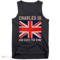 King Charles III God Save The King Monarchy UK Tank Top thumb 0
