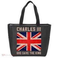 King Charles III God Save The King Monarchy UK Tote Bag thumb 0