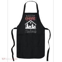 Keep Christ In Christmas Nativity Jesus Christian Christmas Apron thumb 0