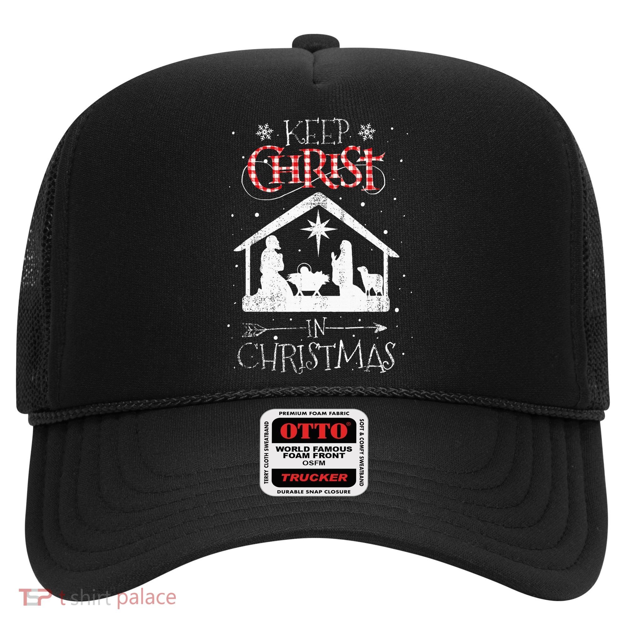 Keep Christ In Christmas Nativity Jesus Christian Christmas Hat